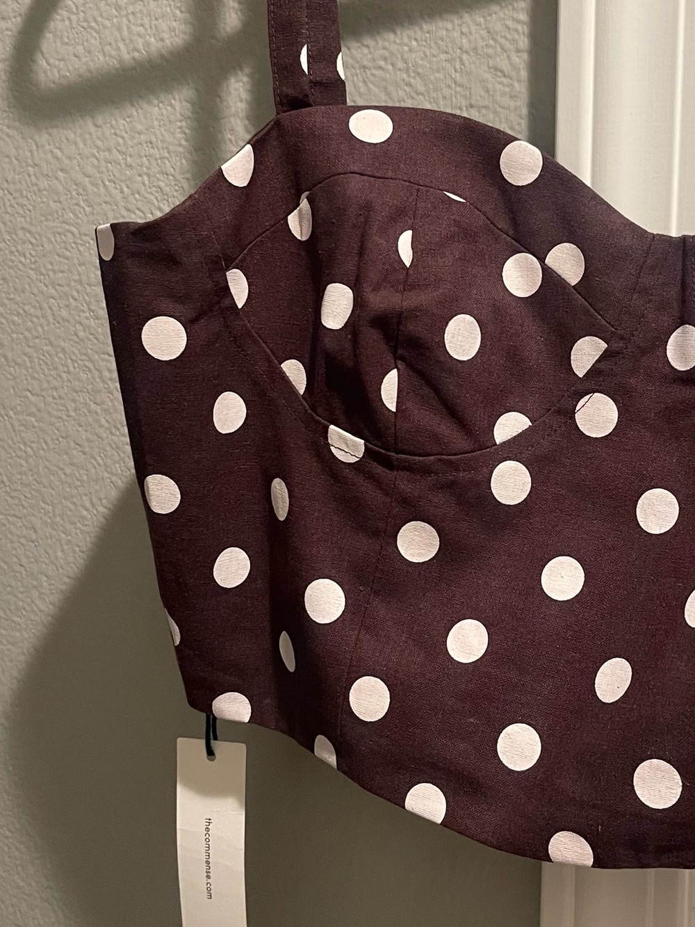 Commense Polka Dot Cami Top & Pants Set NWT - Picture 7 of 7
